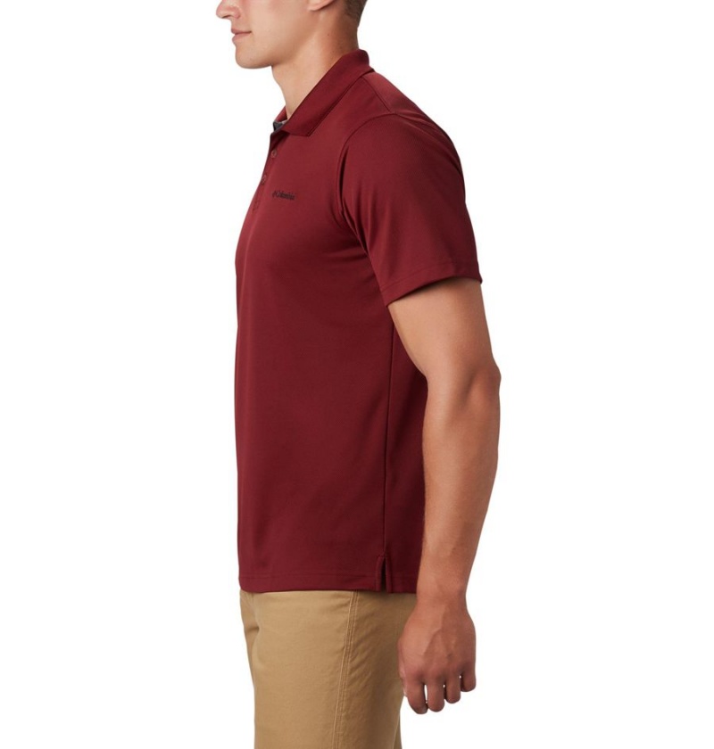Columbia Utilizer Men's Polo Shirt Red | BONCPI-780