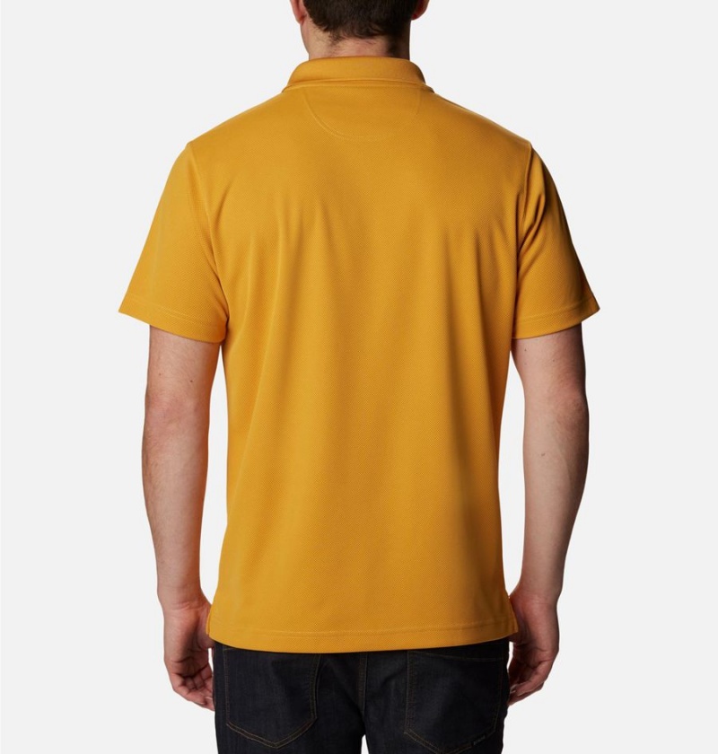 Columbia Utilizer Men's Polo Shirt Yellow | ZMYSHX-923