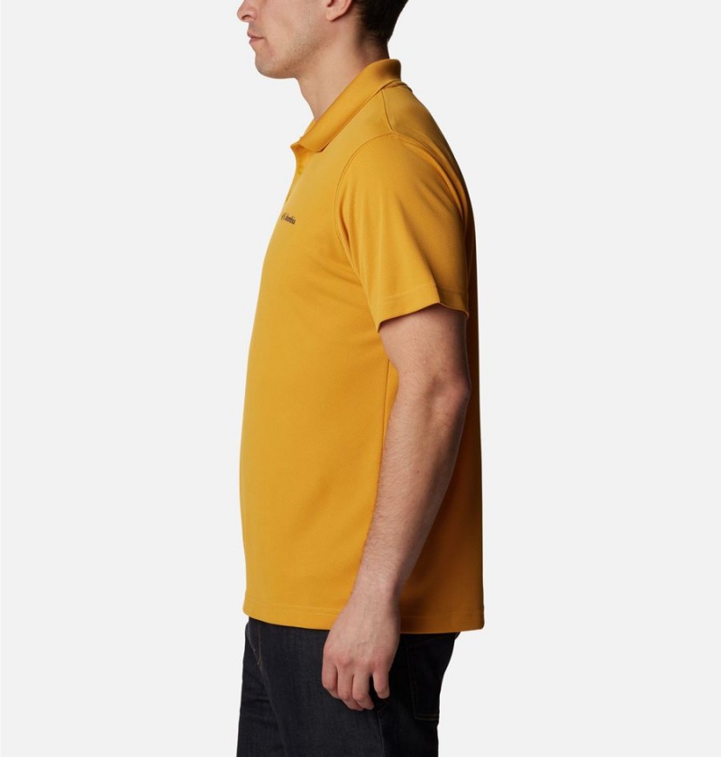 Columbia Utilizer Men's Polo Shirt Yellow | ZMYSHX-923