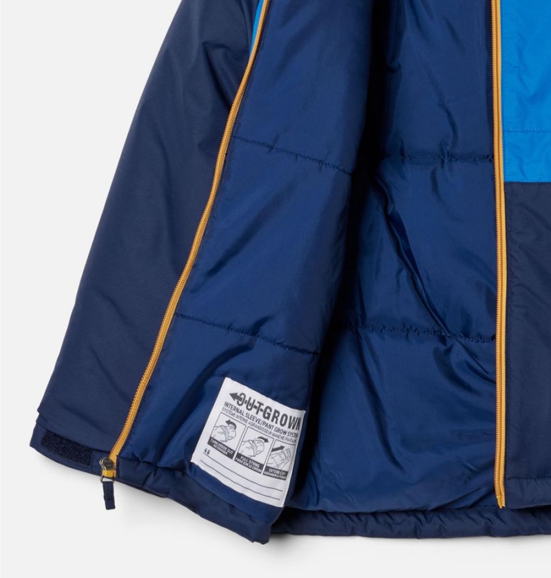 Columbia Valley Runner Kids' Jacket Navy | SOAVKE-987