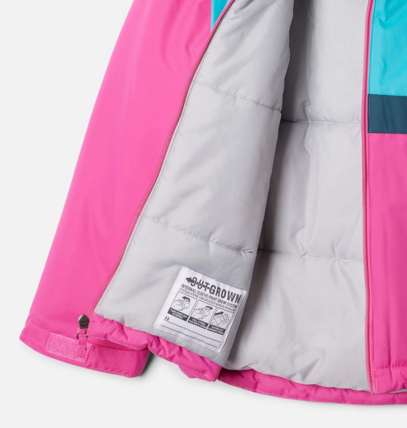 Columbia Valley Runner Kids' Jacket Pink | KGURSF-059