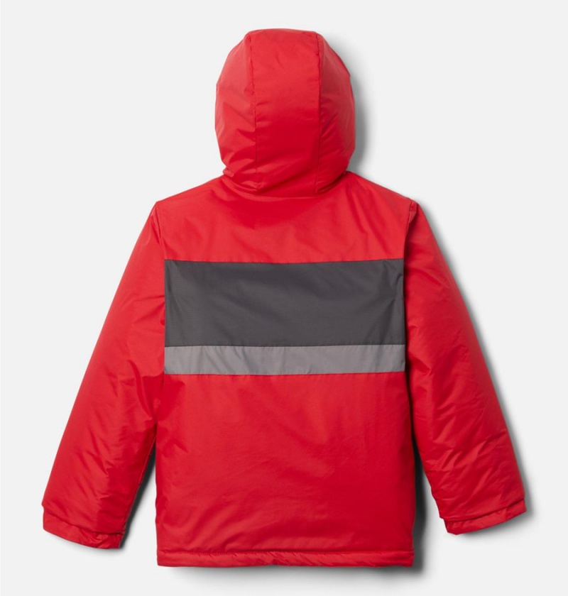 Columbia Valley Runner Kids' Jacket Red | WSYQNB-573