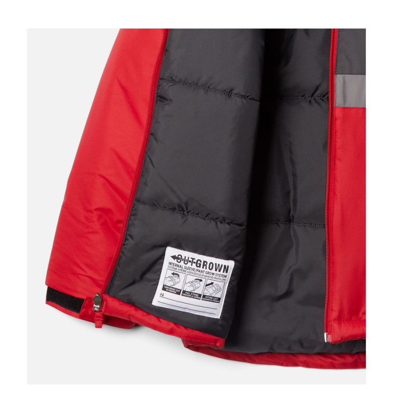 Columbia Valley Runner Kids' Jacket Red | WSYQNB-573