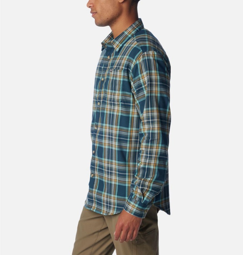 Columbia Vapor Ridge III Long Sleeve Men's Shirt Multicolor | FSGVOC-614