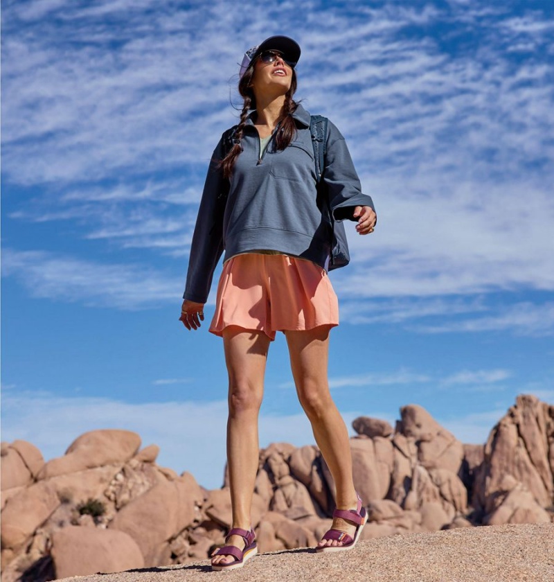 Columbia Via - Desert Nights Women's Sandals Purple | KXFRTP-068