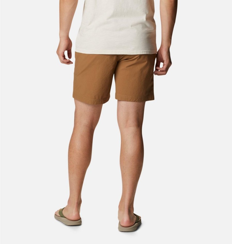 Columbia Wallowa Belted Men's Shorts Khaki | JCVLGU-702