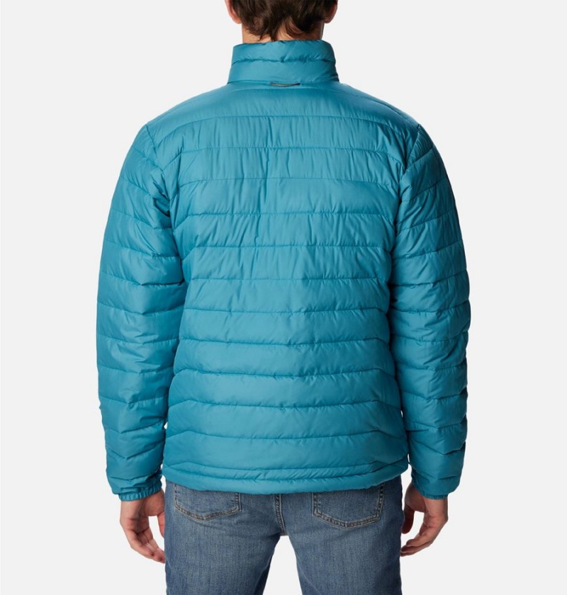 Columbia Wallowa Park Interchange Men's 3 In 1 Jackets Navy | VDCBUW-179