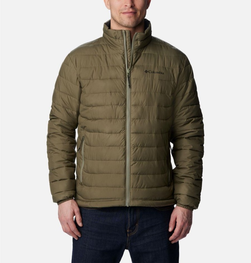 Columbia Wallowa Park Interchange Men's 3 In 1 Jackets Olive | SGJTQV-874
