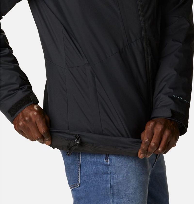 Columbia Wallowa Park Interchange Men's 3 In 1 Jackets Black | DBZHVI-704