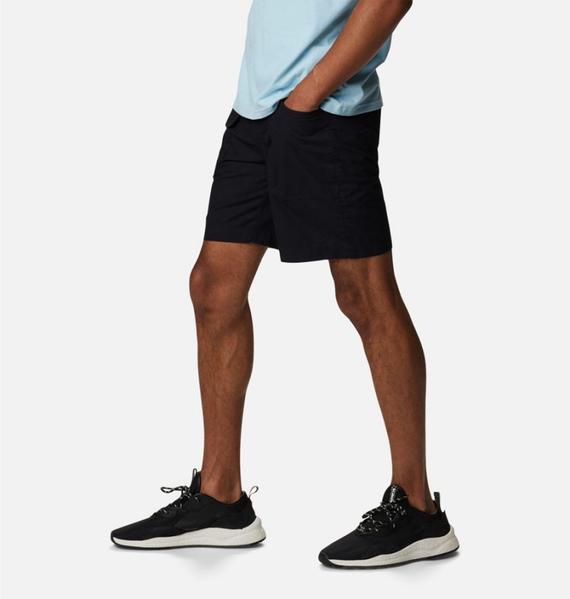 Columbia Washed Out Cargo Men's Shorts Black | EXPTCK-968