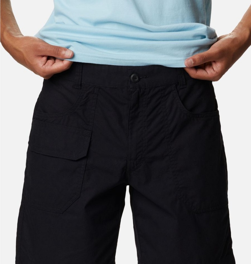 Columbia Washed Out Cargo Men's Shorts Black | EXPTCK-968