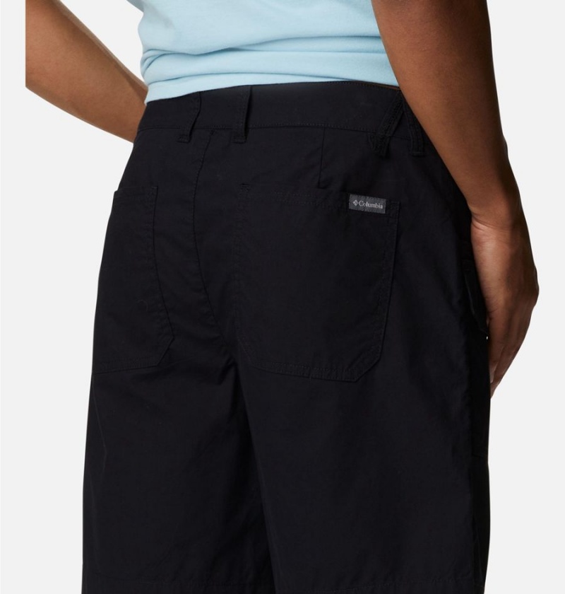 Columbia Washed Out Cargo Men's Shorts Black | EXPTCK-968