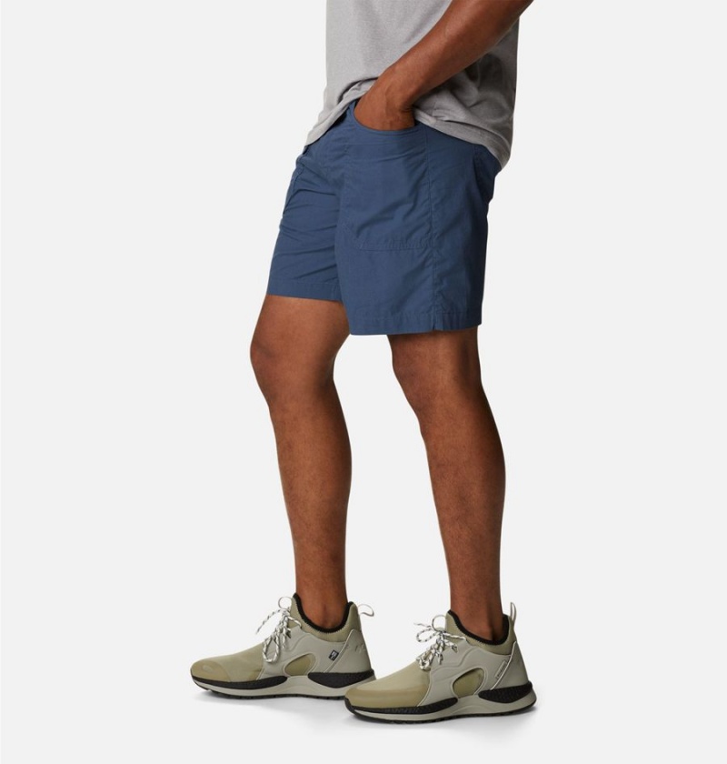 Columbia Washed Out Cargo Men's Shorts Blue | NCMRJD-075
