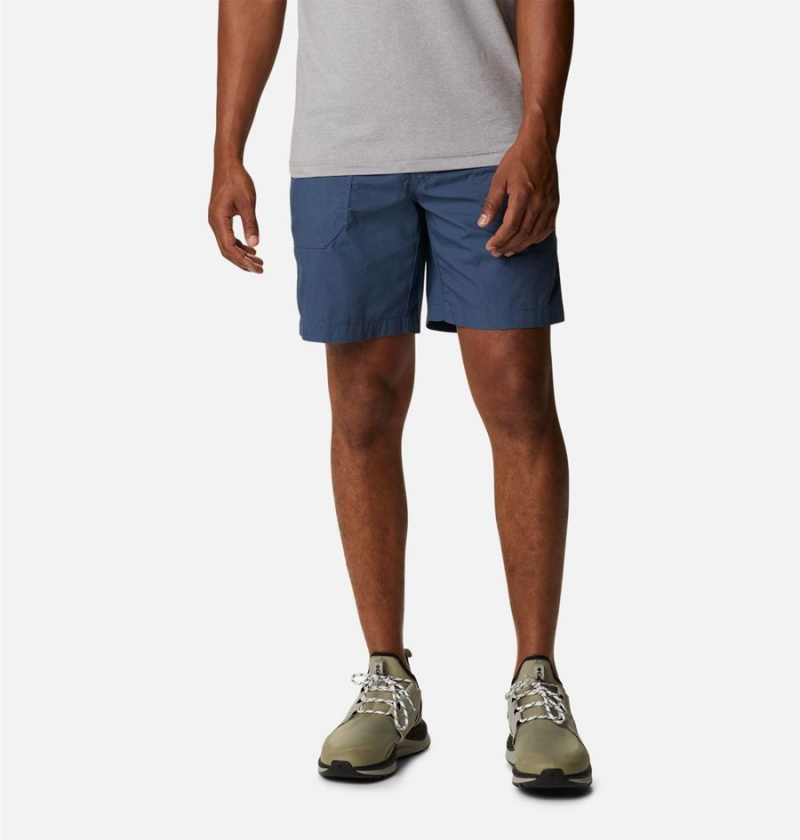 Columbia Washed Out Cargo Men\'s Shorts Blue | NCMRJD-075