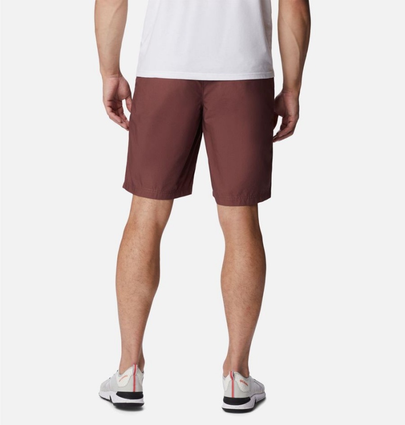 Columbia Washed Out Men's Shorts Brown | AIDPJH-359