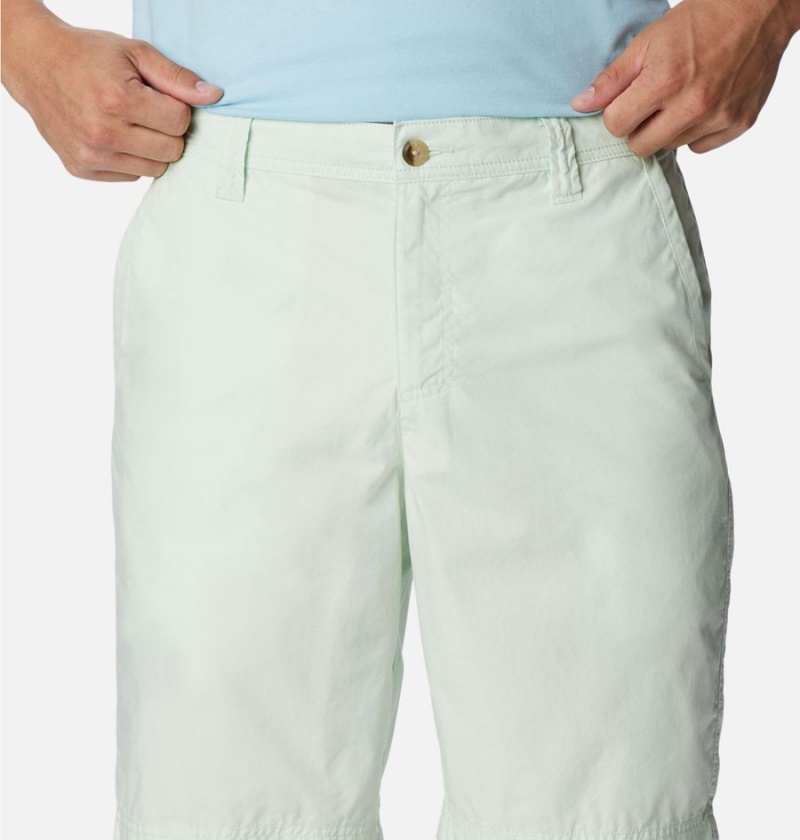 Columbia Washed Out Men's Shorts Green | LNQZTC-725