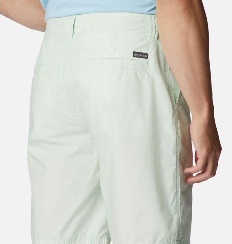 Columbia Washed Out Men's Shorts Green | LNQZTC-725