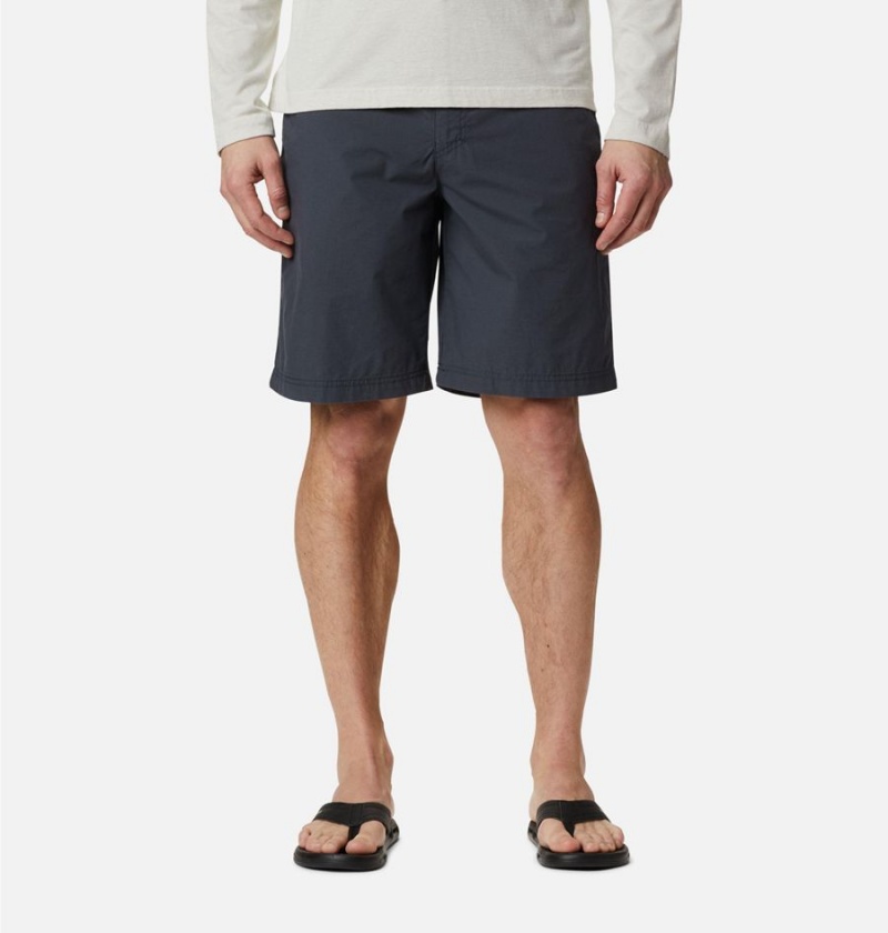 Columbia Washed Out Men\'s Shorts Grey | HRBTVJ-706