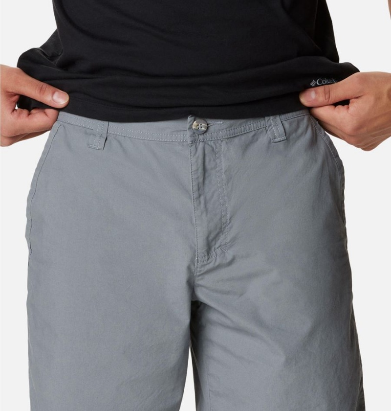 Columbia Washed Out Men's Shorts Grey | PHQBRC-742
