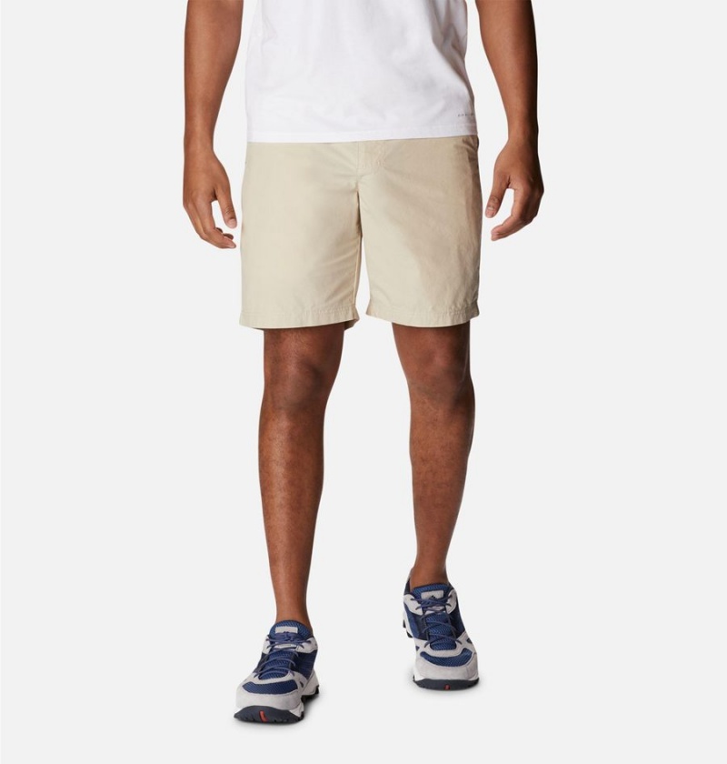 Columbia Washed Out Men\'s Shorts Khaki | MKZOCS-148