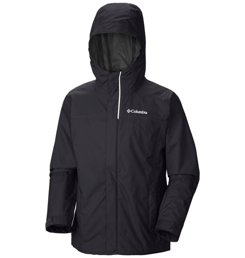 Columbia Watertight II Kids' Jacket Black | CHNUIP-150