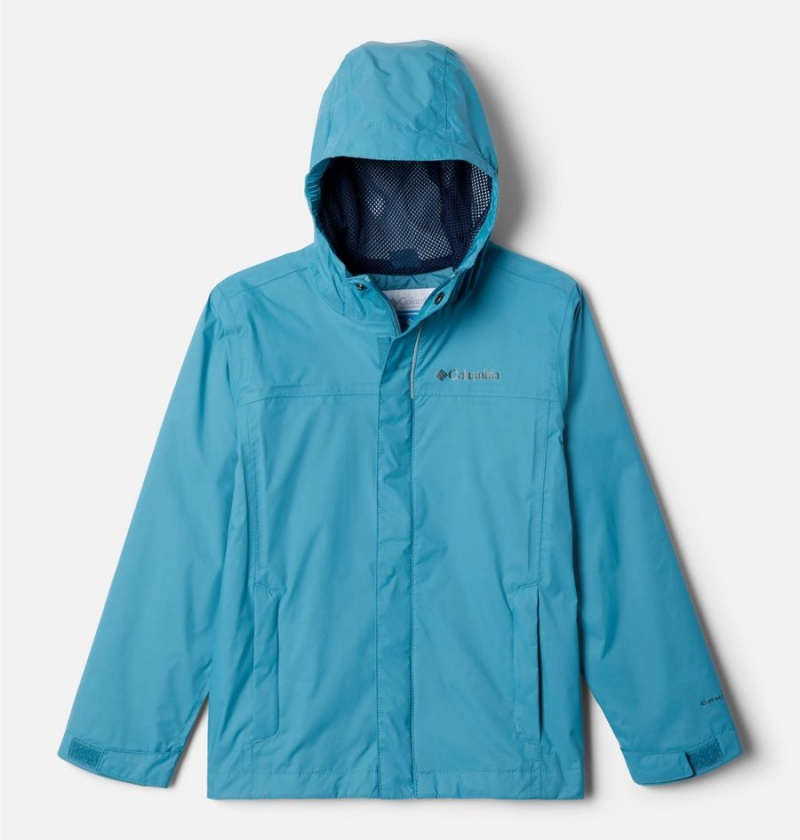 Columbia Watertight II Kids\' Jacket Turquoise | OETJMW-452
