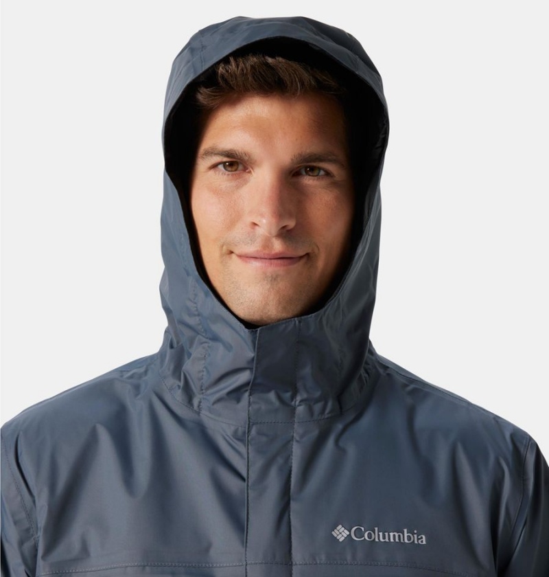 Columbia Watertight II Men's Rain Jacket Grey | DKJFCT-481