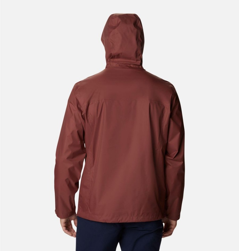 Columbia Watertight II Men's Rain Jacket Brown | QVDLNA-056