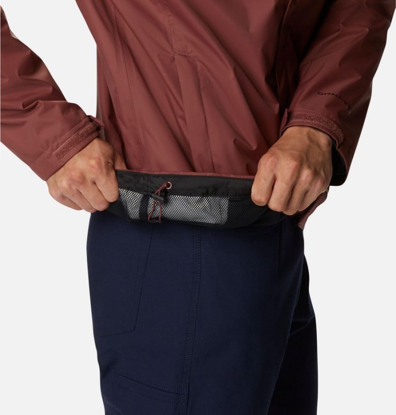 Columbia Watertight II Men's Rain Jacket Brown | QVDLNA-056