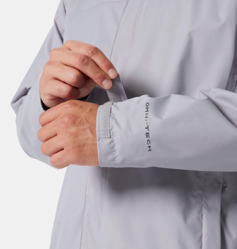 Columbia Watertight II Men's Rain Jacket Grey | EUXKIY-483