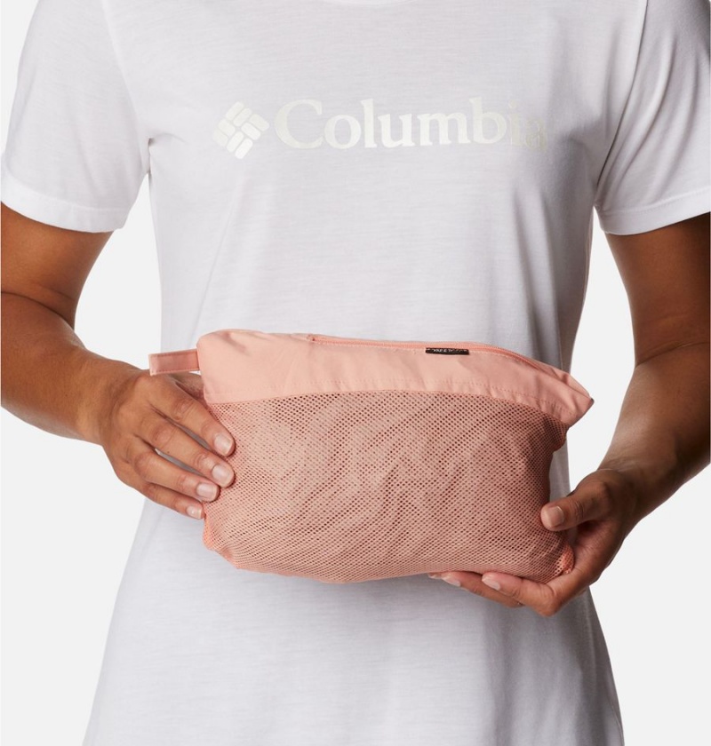 Columbia Weekend Adventure Long Shell Women's Rain Jacket Coral | CFGDNL-106