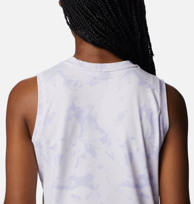 Columbia Weekend Adventure Women's Tank Top Purple | LDFPGA-785