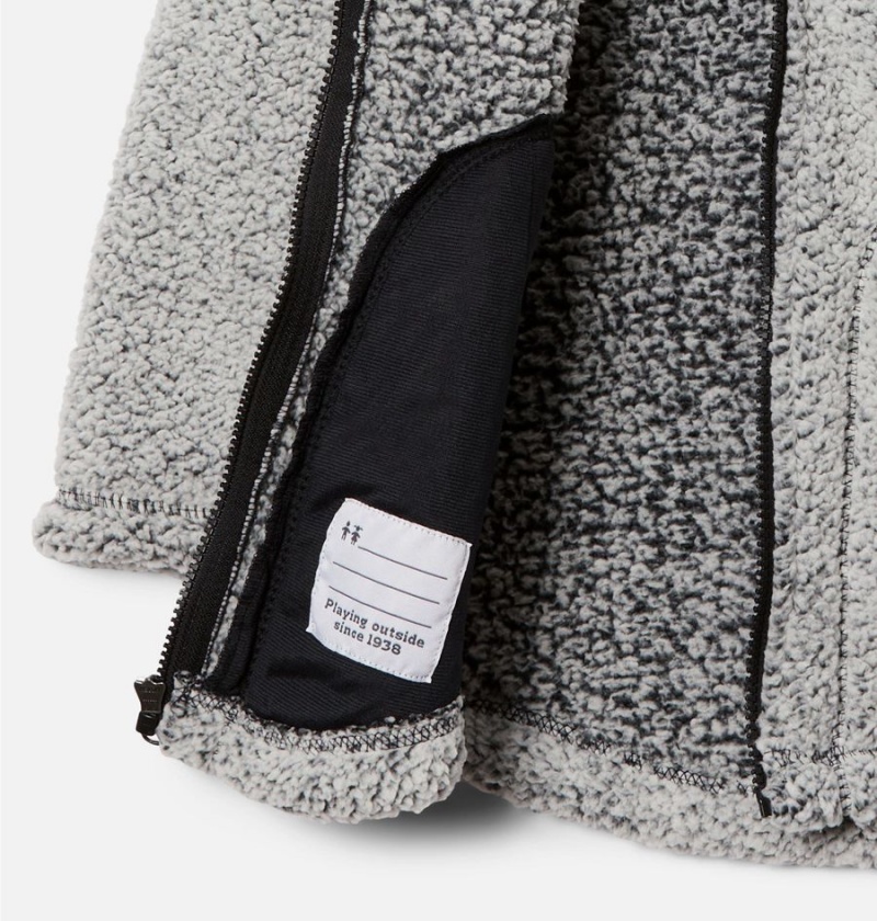 Columbia West Bend Full Zip Fleece Kids' Jacket Grey | PYNTEB-245