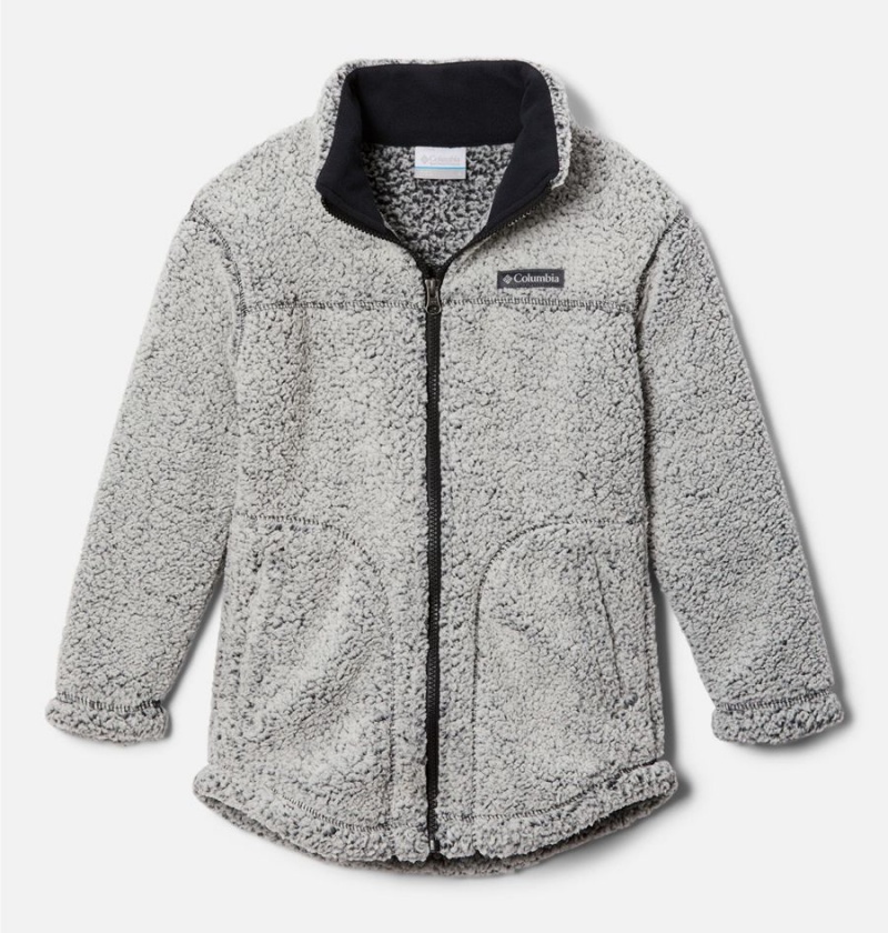 Columbia West Bend Full Zip Fleece Kids\' Jacket Grey | PYNTEB-245