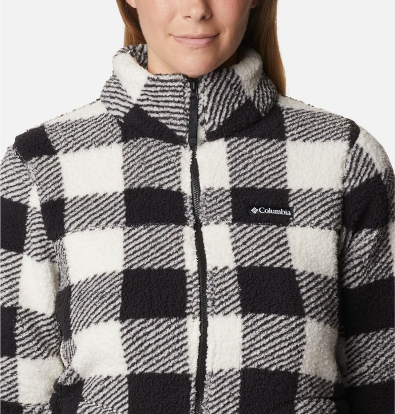 Columbia West Bend Full Zip Women's Fleece Jacket Black | TYIWCH-265