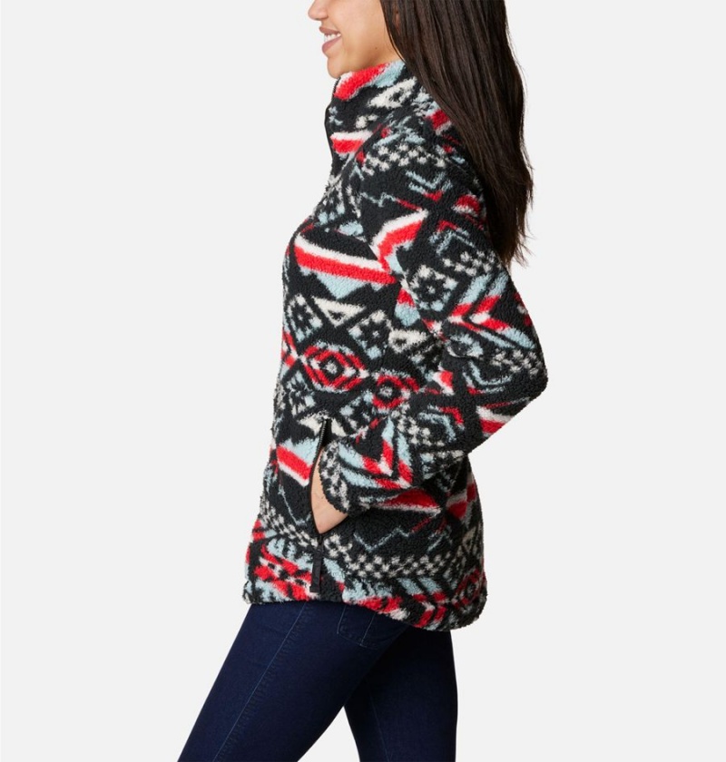 Columbia West Bend Full Zip Women's Fleece Jacket Red | LCZINA-267