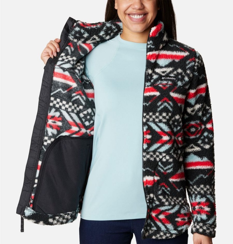 Columbia West Bend Full Zip Women's Fleece Jacket Red | LCZINA-267