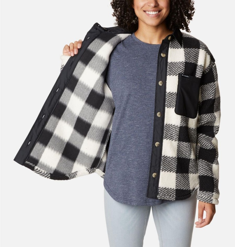 Columbia West Bend Jacket Women's Shirt Black | JLHAQG-618