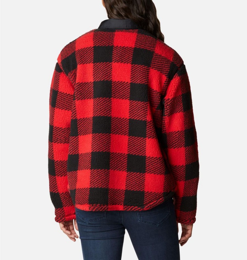 Columbia West Bend Jacket Women's Shirt Red | GVWEUA-361