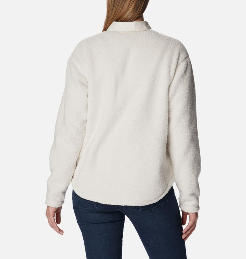 Columbia West Bend Jacket Women's Shirt White | UEKZMJ-791