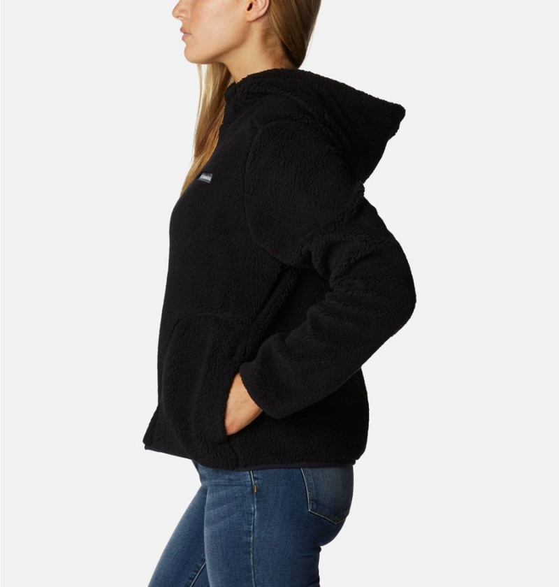 Columbia West Bend Women's Hoodie Black | TYQSFB-402