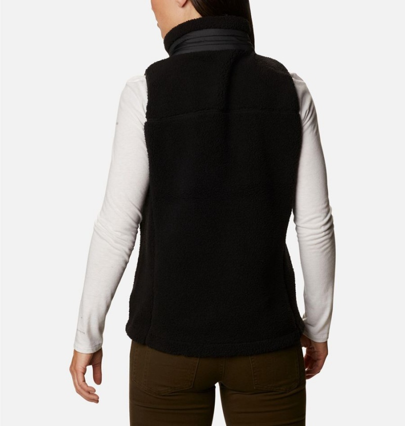 Columbia West Bend Women's Vest Black | GYKZQO-041