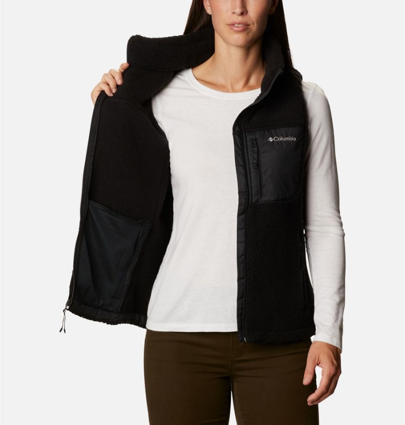 Columbia West Bend Women's Vest Black | GYKZQO-041