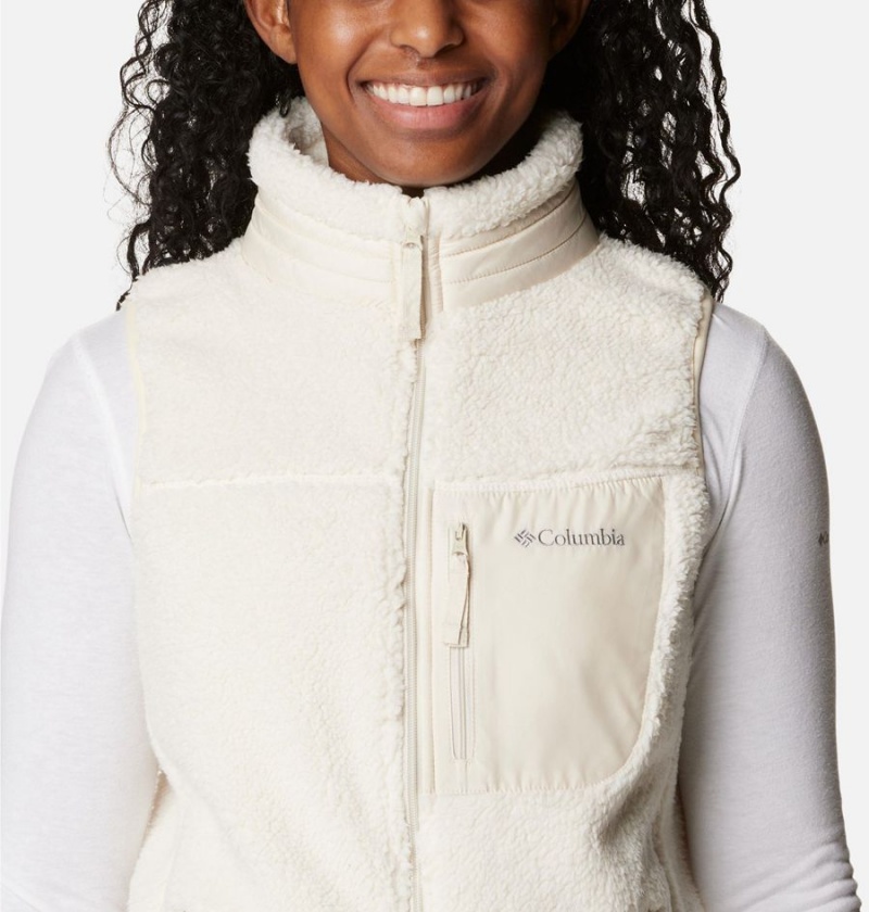 Columbia West Bend Women's Vest White | METBAD-071