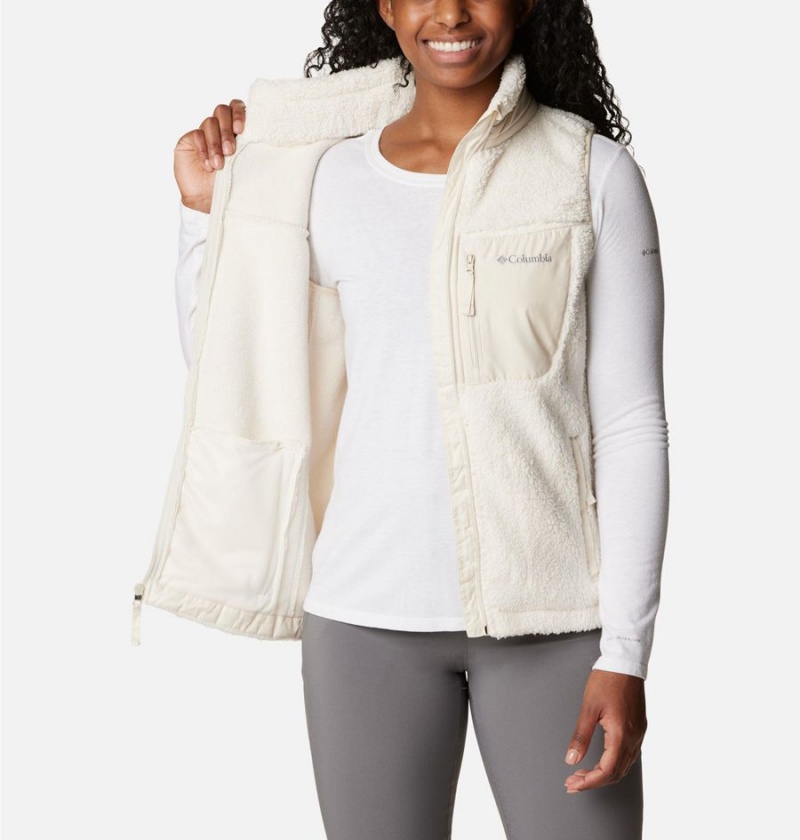 Columbia West Bend Women's Vest White | METBAD-071