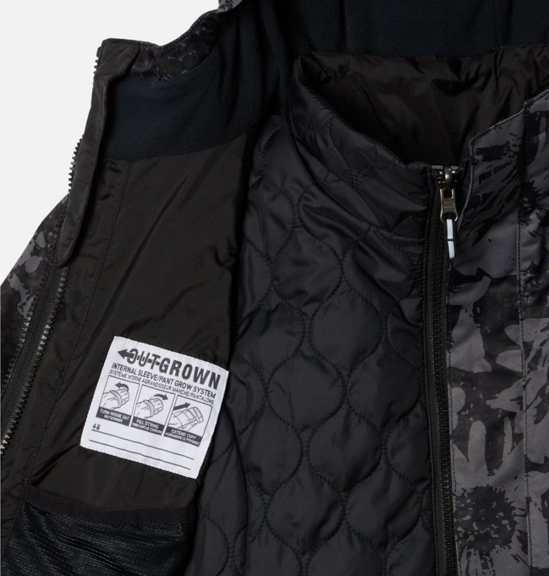Columbia Whirlibird II Interchange Kids' Jacket Black | KJNYXW-190