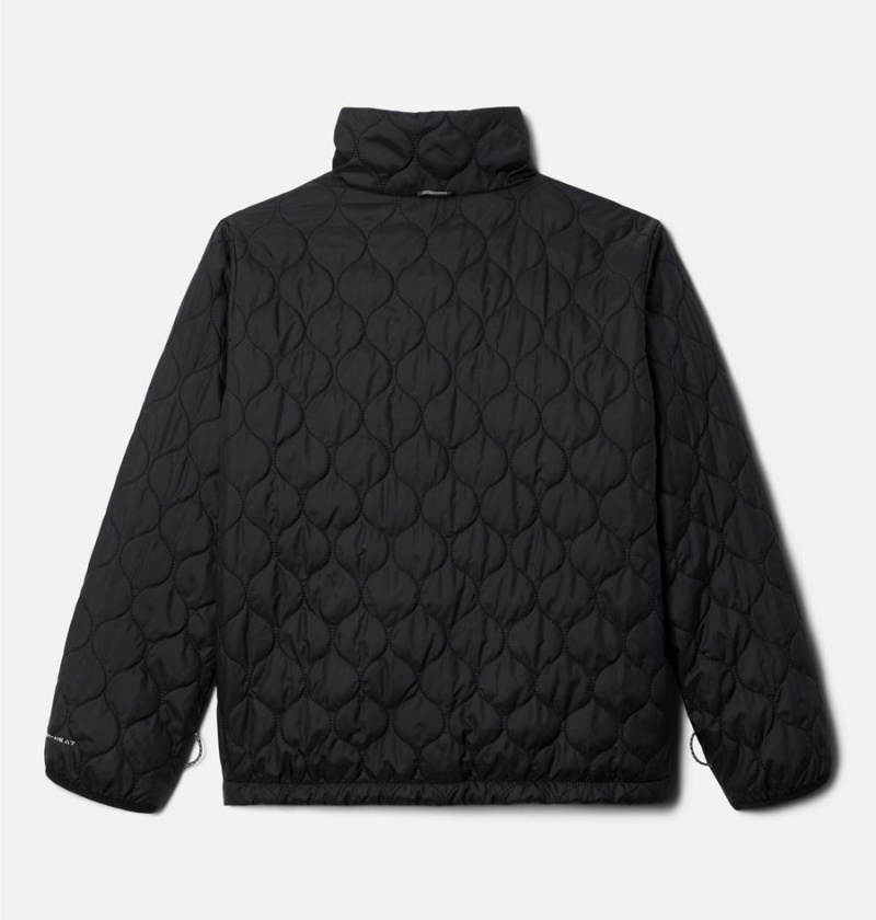 Columbia Whirlibird II Interchange Kids' Jacket Black | KJNYXW-190