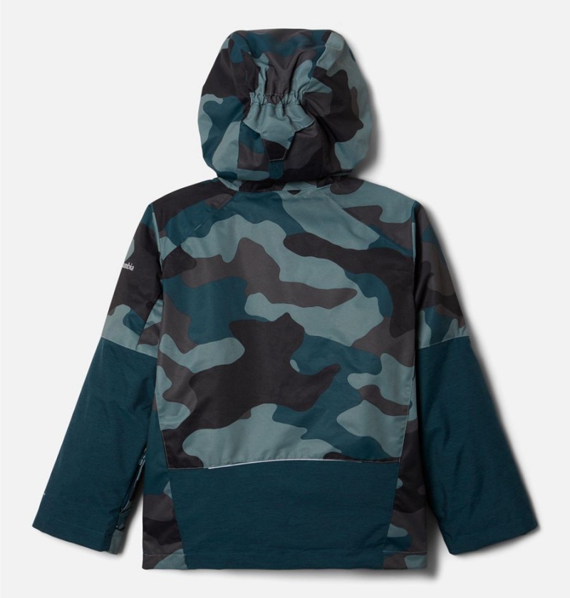 Columbia Whirlibird II Interchange Kids' Jacket Turquoise | JSCPYN-360