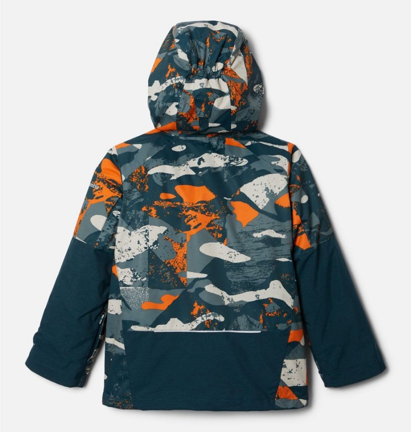 Columbia Whirlibird II Interchange Kids' Jacket Turquoise | PJUVCE-607
