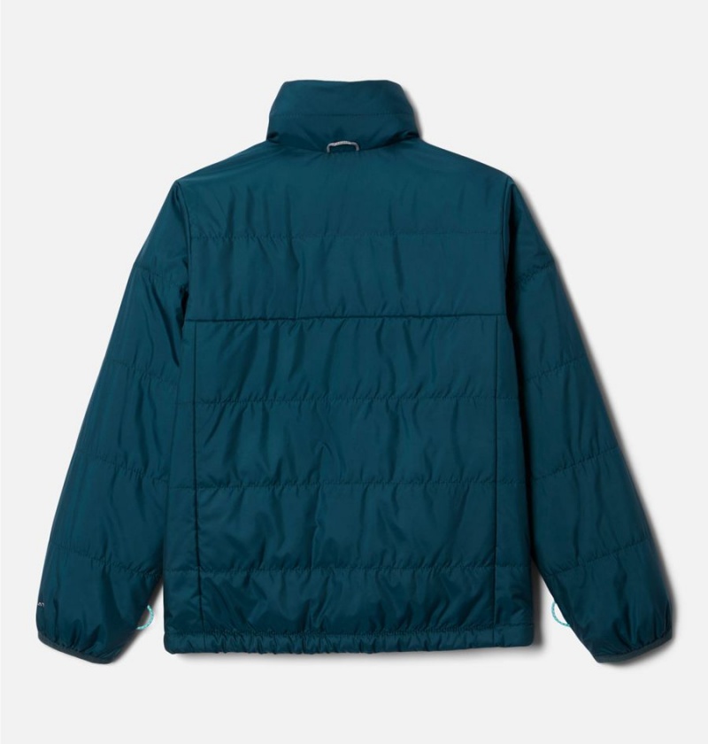 Columbia Whirlibird II Interchange Kids' Jacket Turquoise | PJUVCE-607